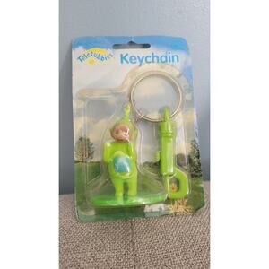 Vintage 1998 Teletubbies Dipsy Keychain by Applause NIP Ragdoll Productions...